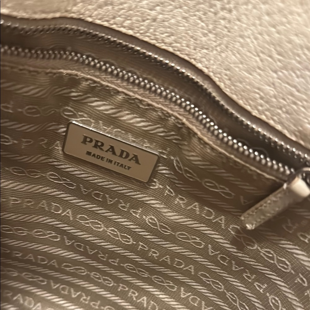 Authentic Prada Beige Tote Bag - Picture 4 of 6